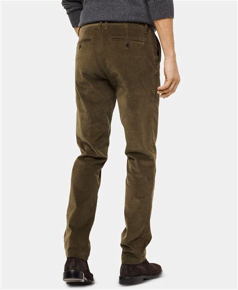 michael kors men's slim fit corduroy pants|Michael Kors gramercy fit pants.